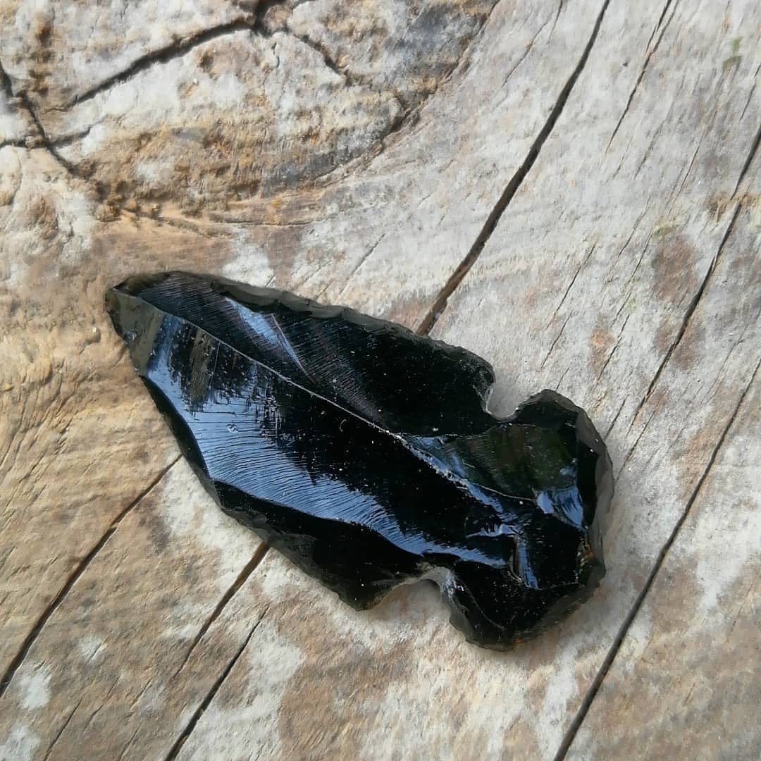 Obsidiana en flecha