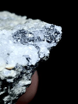 Calcosina y Calcita cristalizadas