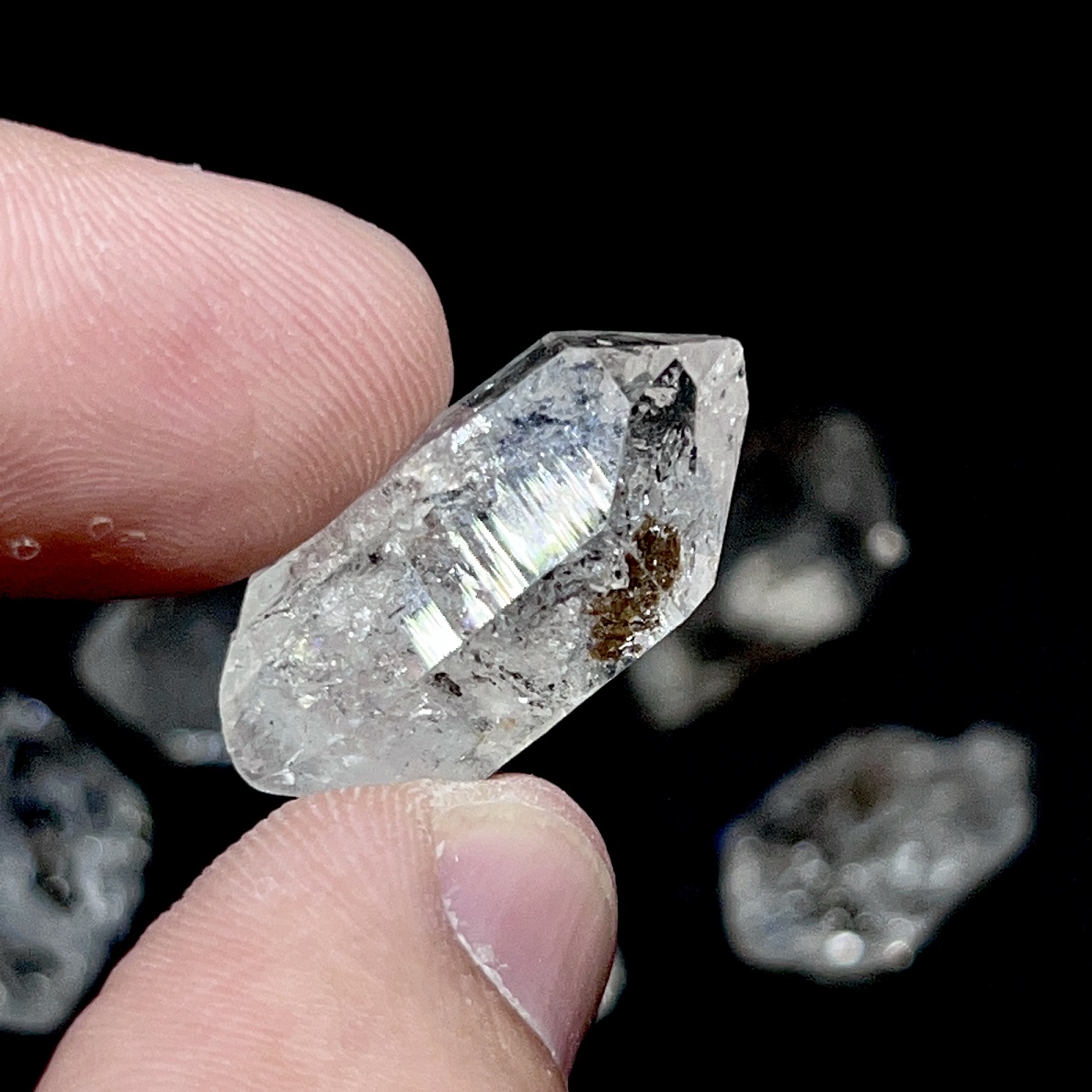 Diamante Herkimer auténtico proveniente de USA grandes