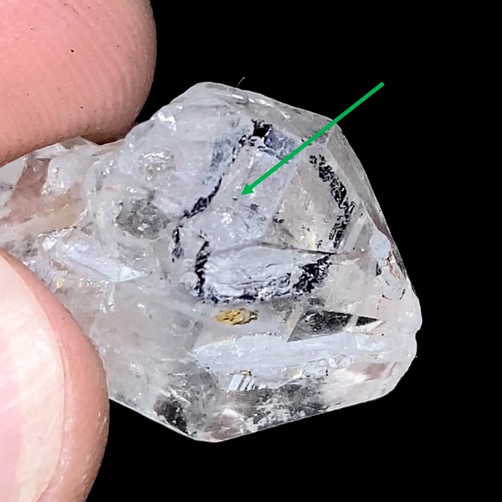 Cuarzo cristal Enhydro #7