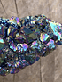 Cuarzo Titanio Aura cluster #2