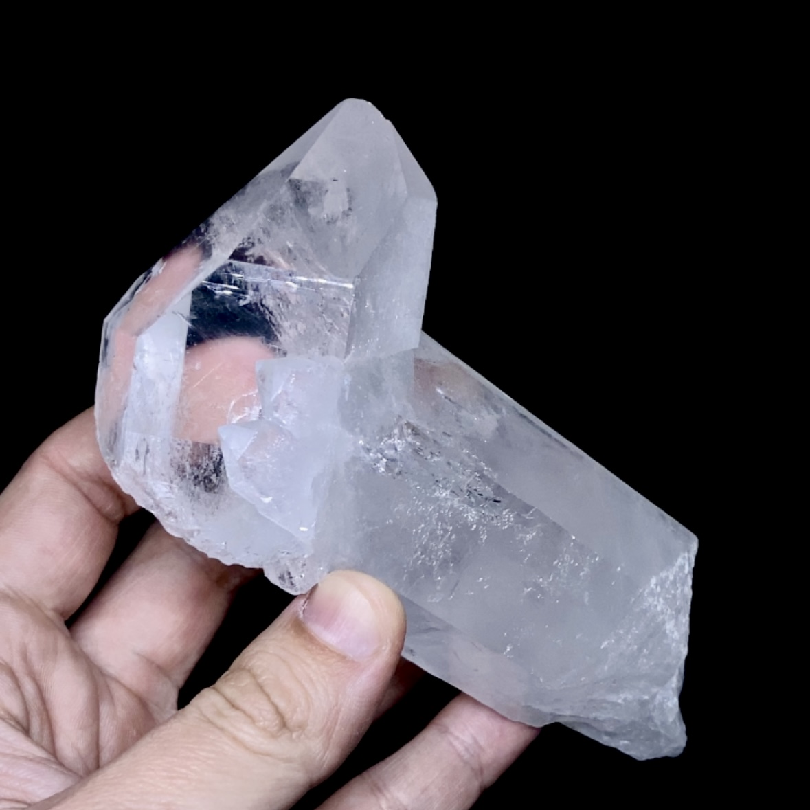 Punta natural Cuarzo Cristal #3