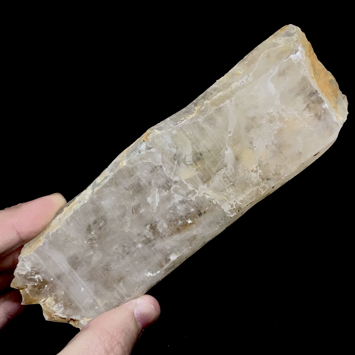 Punta natural Cuarzo Cristal #32