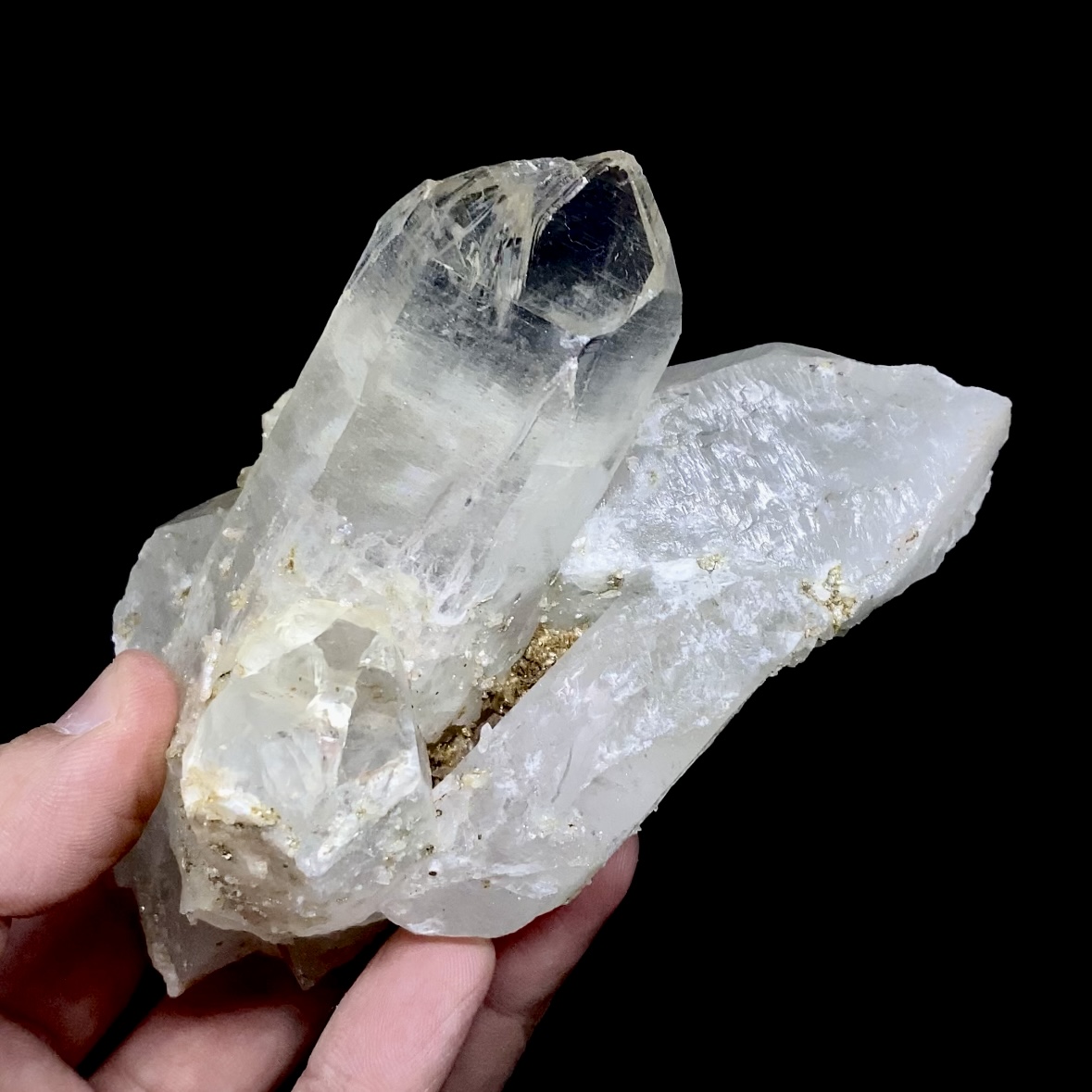 Punta natural Cuarzo Cristal #36