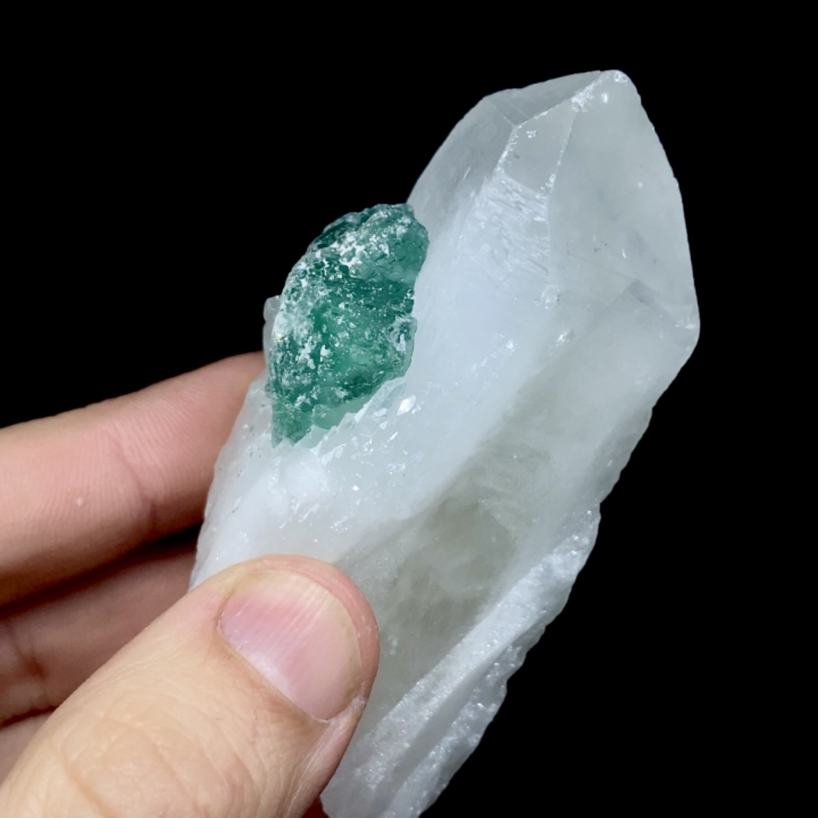 Cuarzo Cristal con Fluorita #2