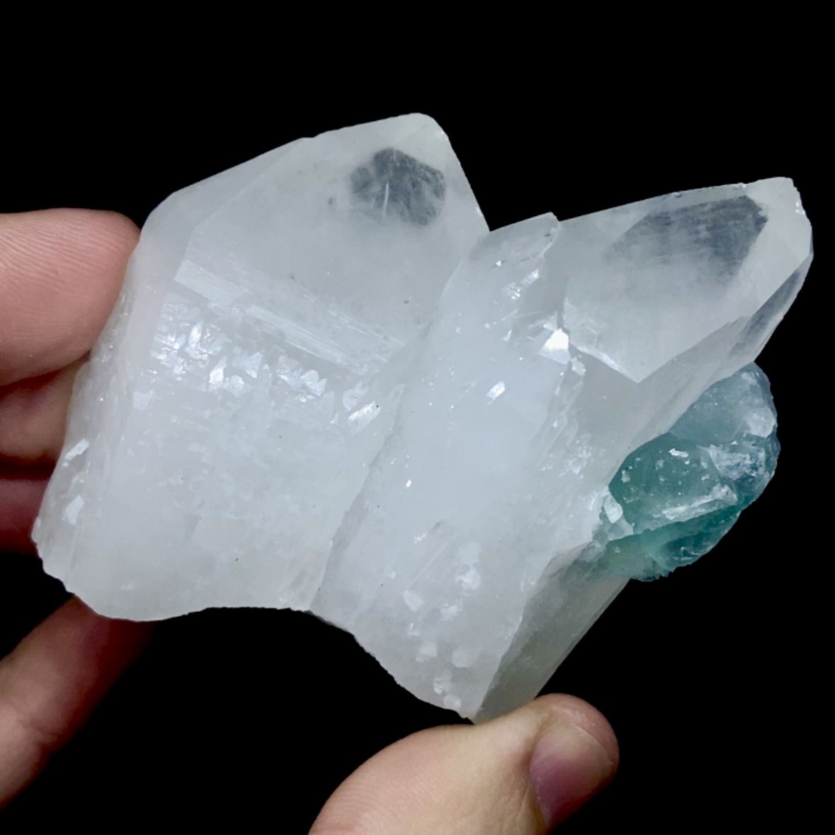 Cuarzo Cristal con Fluorita #3