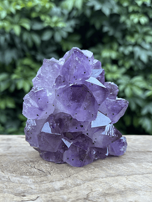 Amatista en clúster