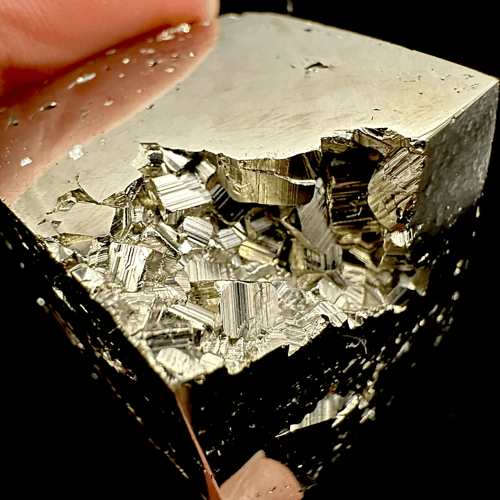 Pirita cúbica pulida #1 2