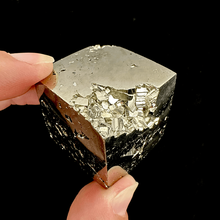 Pirita cúbica pulida #1 1