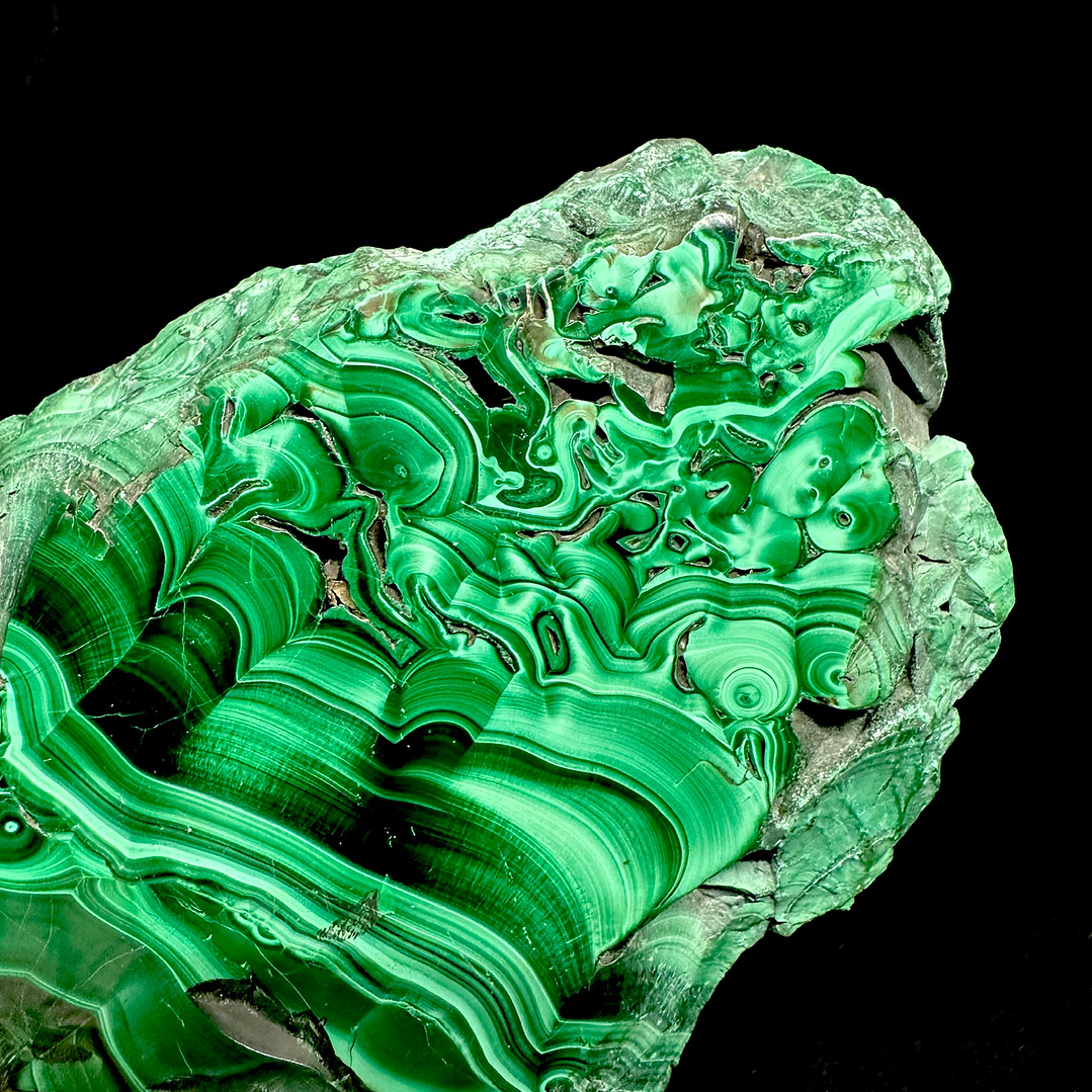 Malaquita pulida del Congo #14 3