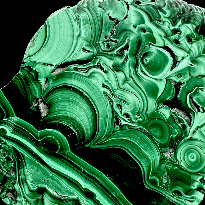 Malaquita pulida del Congo #14 4