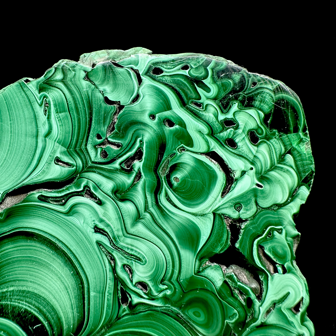 Malaquita pulida del Congo #14 2