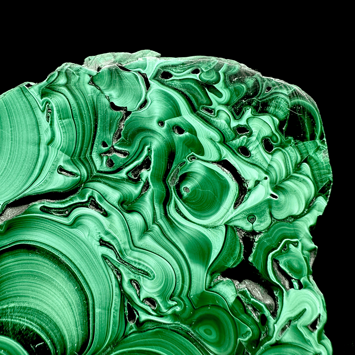 Malaquita pulida del Congo #14 2