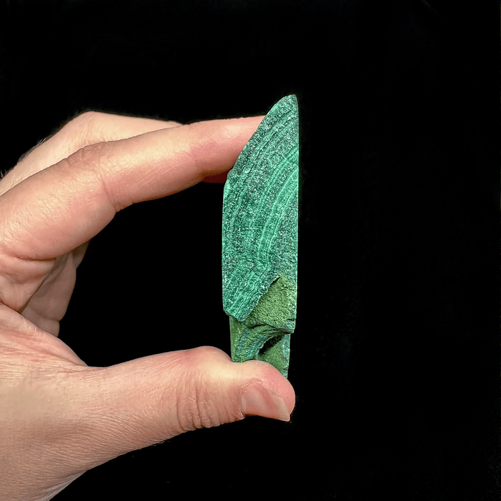 Malaquita pulida del Congo #12 4