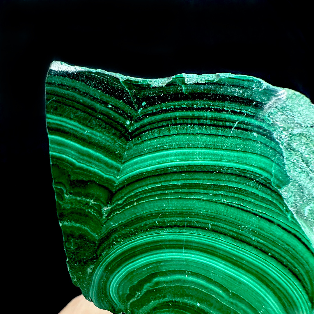 Malaquita pulida del Congo #12 3