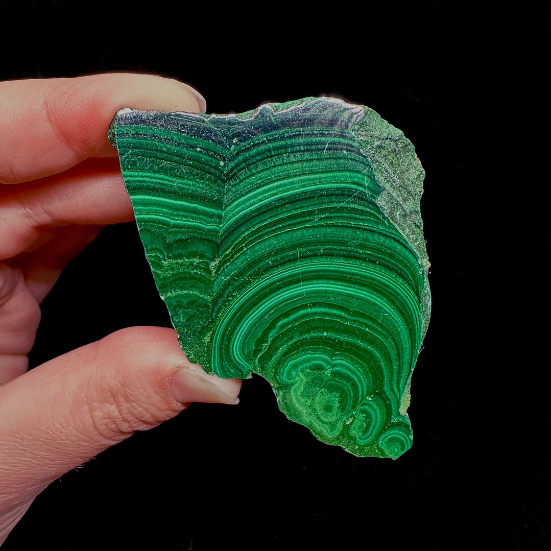 Malaquita pulida del Congo #12 2