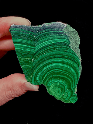 Malaquita pulida del Congo #12