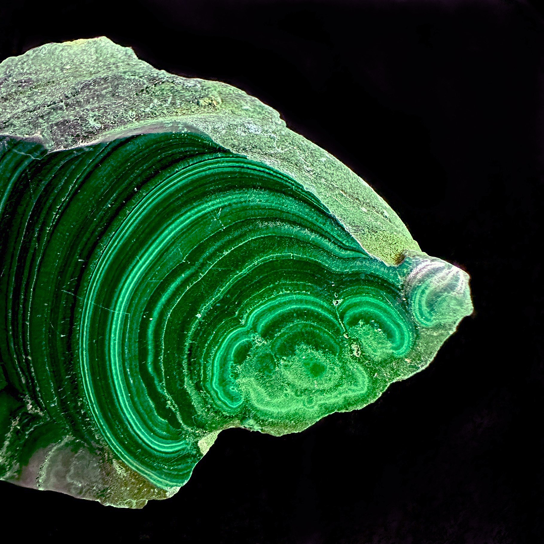 Malaquita pulida del Congo #12 6