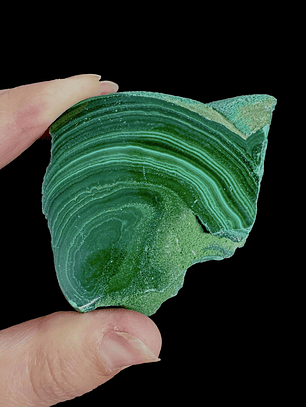 Malaquita pulida del Congo #12