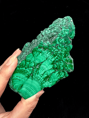 Malaquita pulida del Congo #13