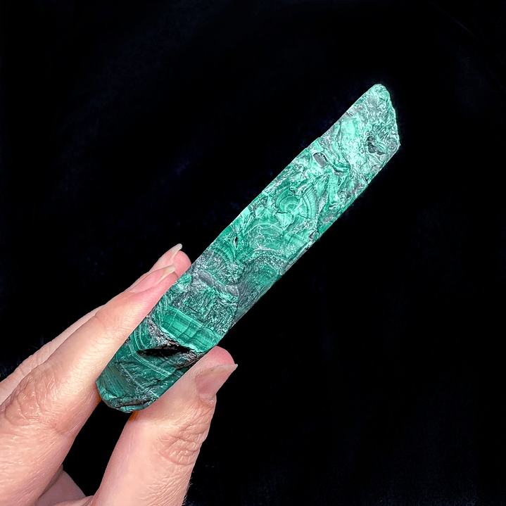 Malaquita pulida del Congo #14 5