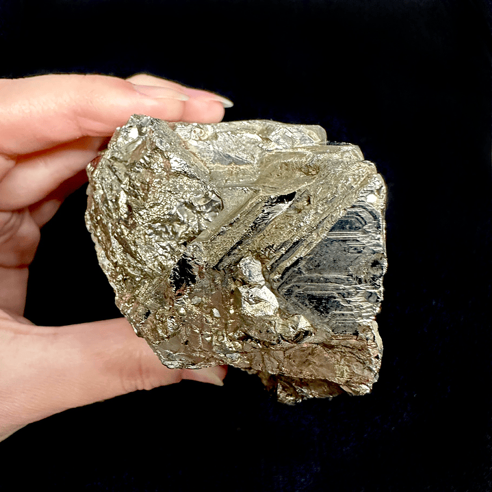 Pirita cúbica fragmento en bruto #25 6