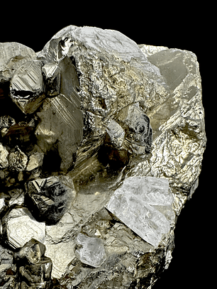 Pirita cúbica fragmento en bruto #25