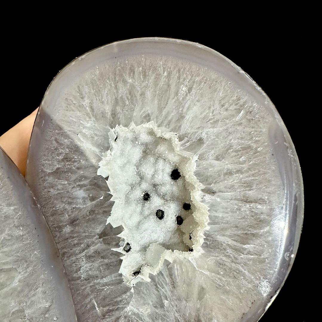 Geodas de Ágata Pareadas #31 2