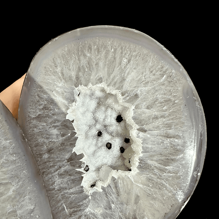 Geodas de Ágata Pareadas #31 2