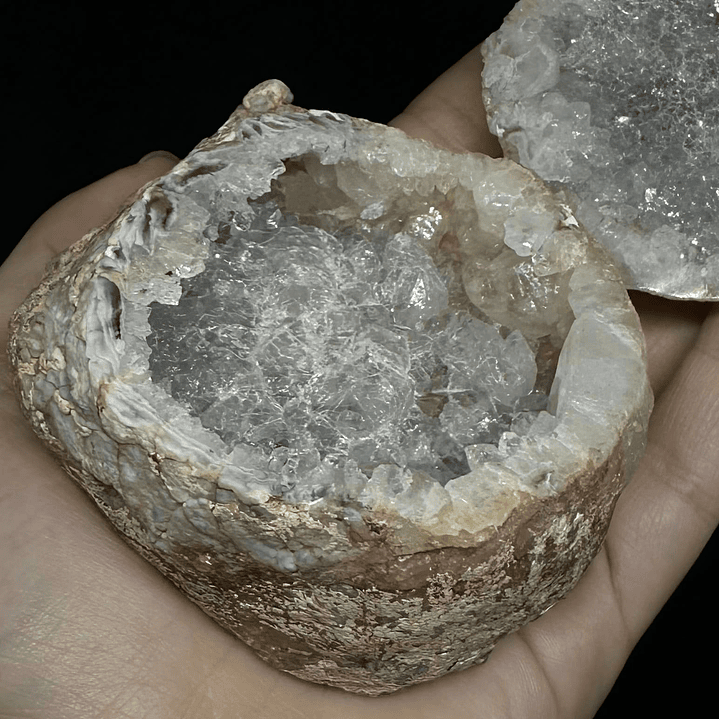 Geodas de Ágata Pareadas #32 3