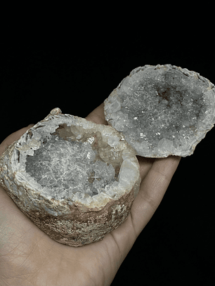 Geodas de Ágata Pareadas #32