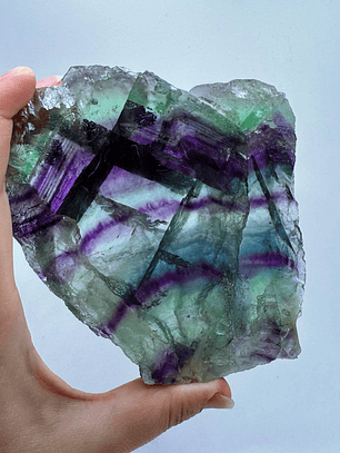 Fluorita en lámina #12