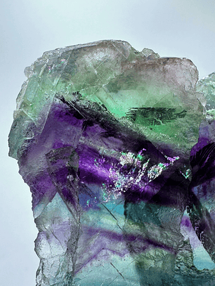 Fluorita en lámina #12