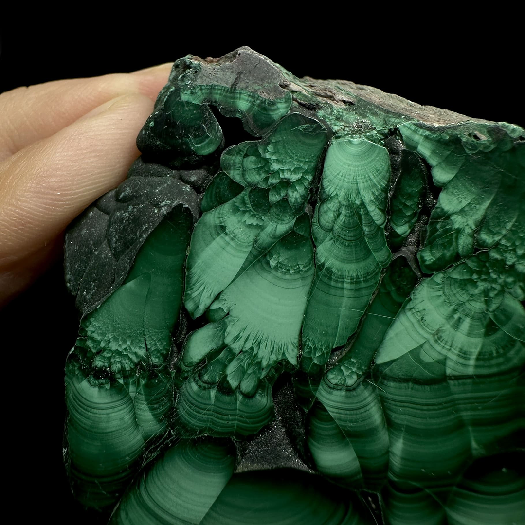 Malaquita pulida del Congo #15 6