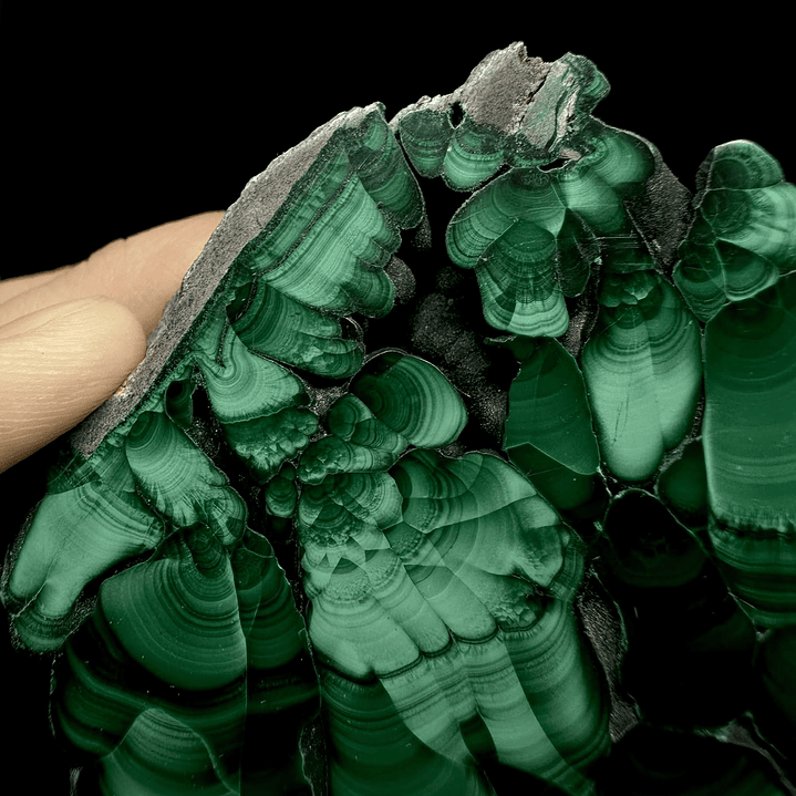 Malaquita pulida del Congo #15 7