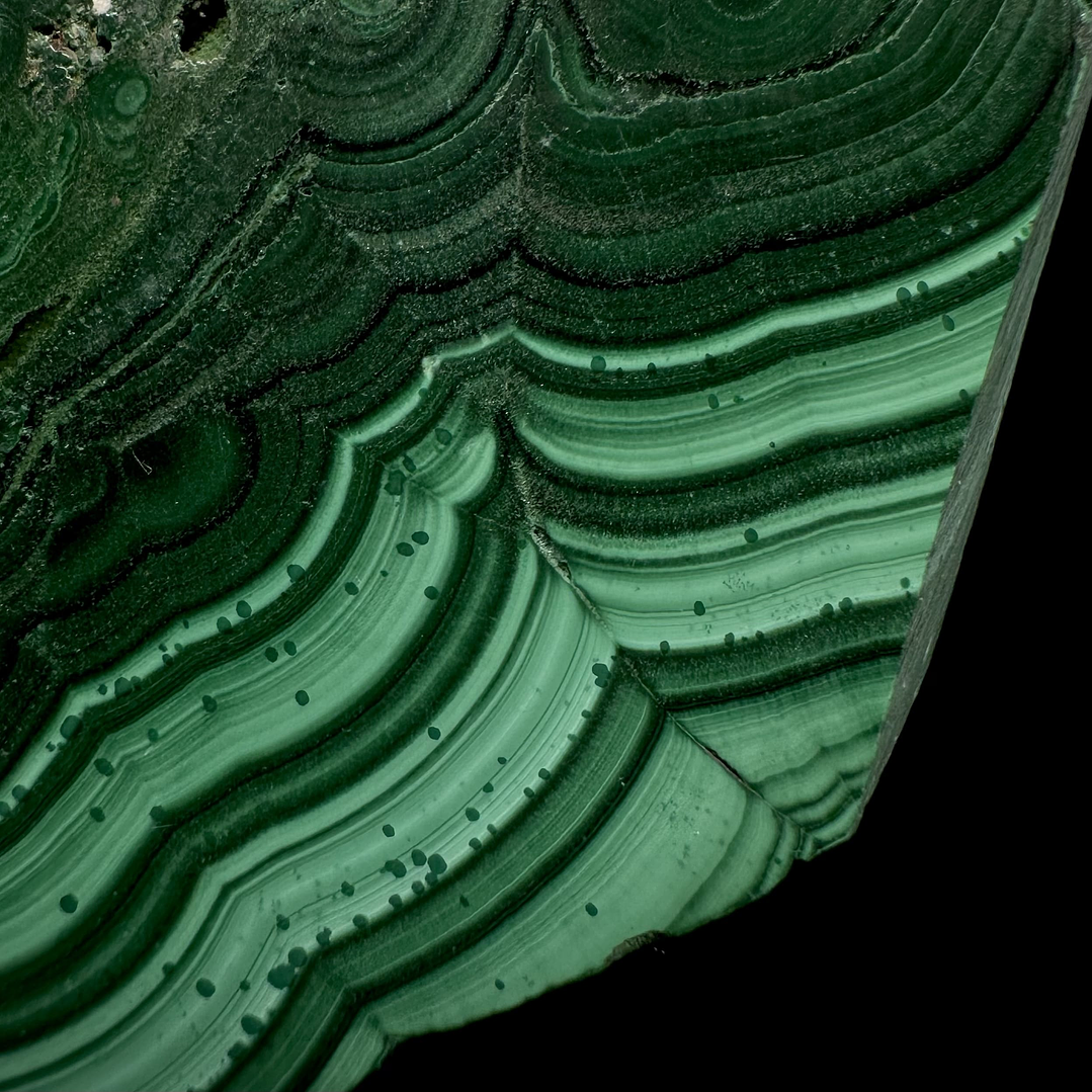 Malaquita pulida del Congo #16 7