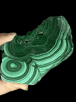 Malaquita pulida del Congo #16