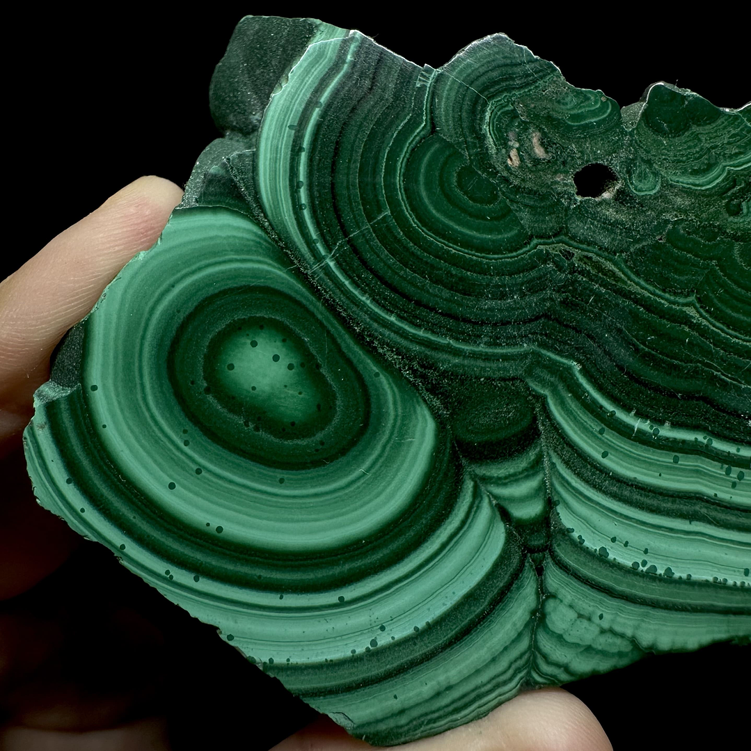 Malaquita pulida del Congo #16 2