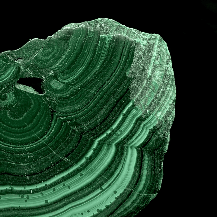 Malaquita pulida del Congo #16 8