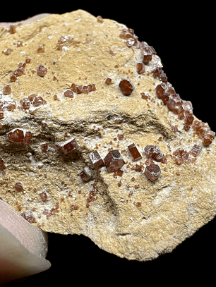 Vanadinita en cristales #8