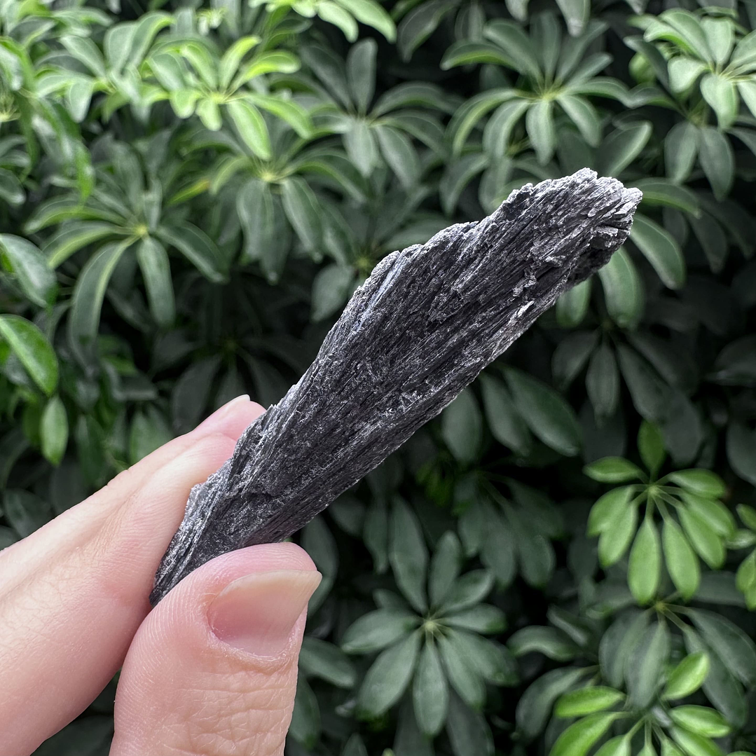 Cianita negra en bruto #20 4