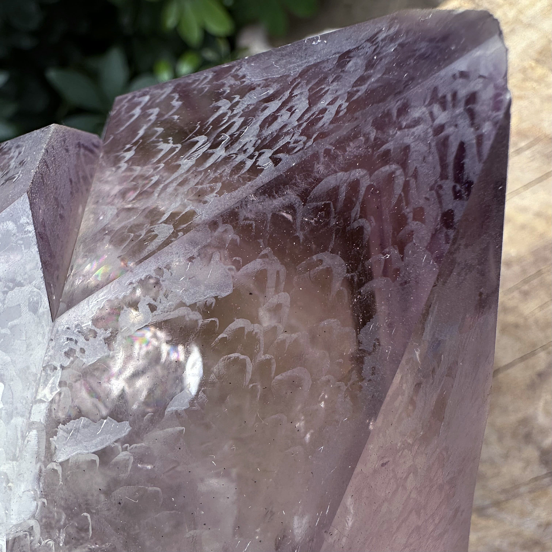 Punta de Amatista Natural chilena #14 7