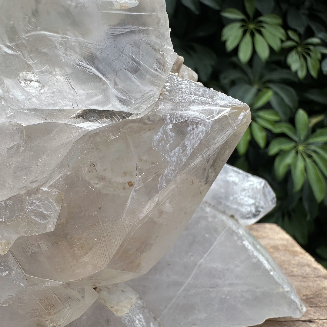 Punta natural Cuarzo Cristal #87 6