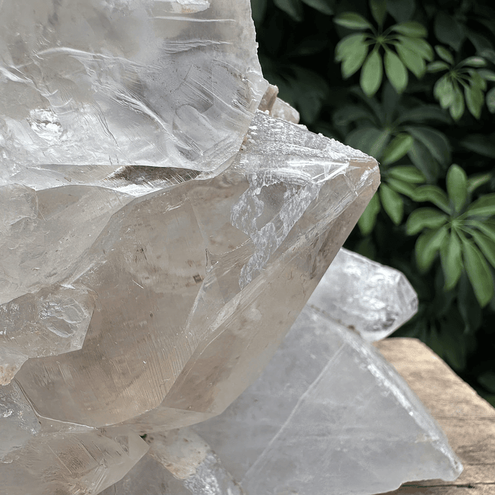 Punta natural Cuarzo Cristal #87 6