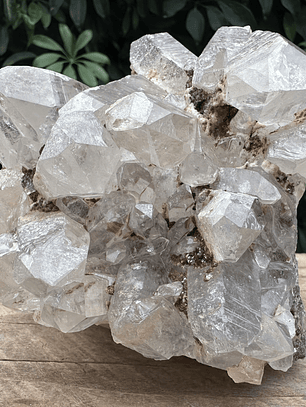 Punta natural Cuarzo Cristal #87