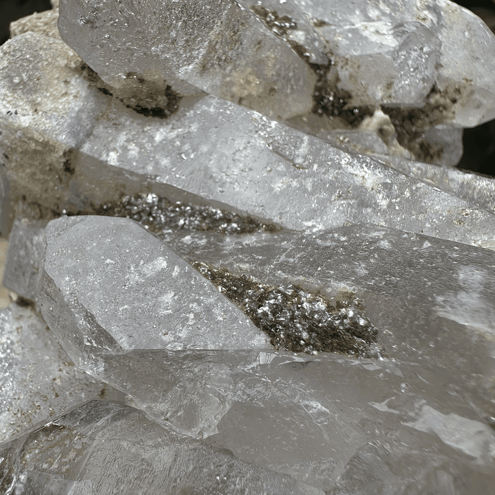 Punta natural Cuarzo Cristal #87 9