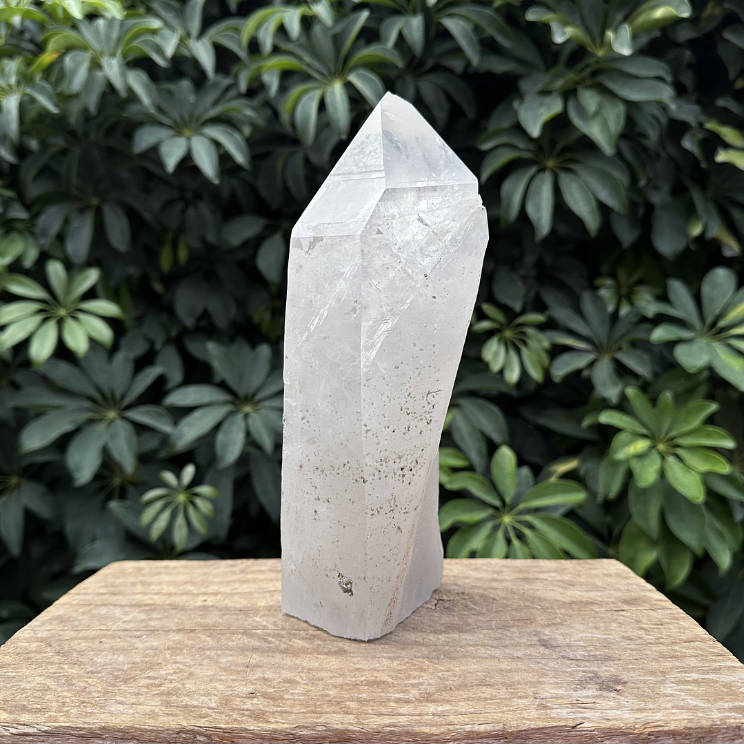Punta natural Cuarzo Cristal #88 1