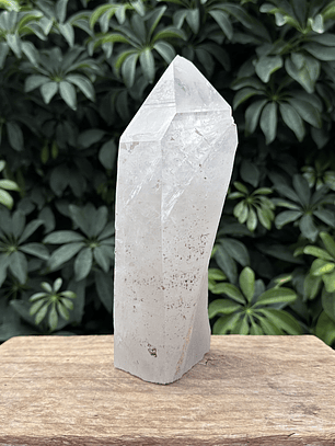 Punta natural Cuarzo Cristal #88