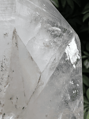 Punta natural Cuarzo Cristal #88