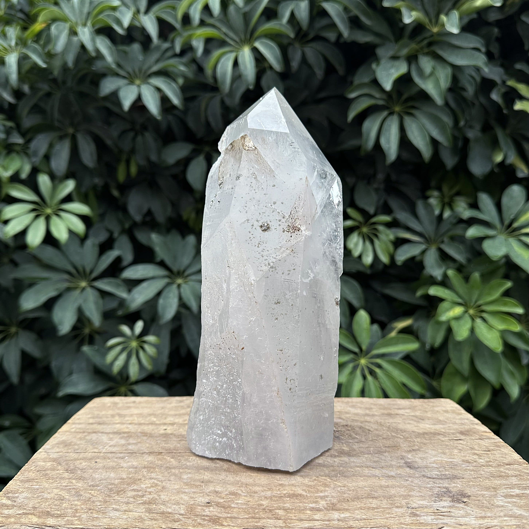 Punta natural Cuarzo Cristal #88 3